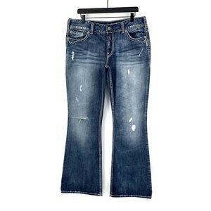 SILVER Suki Surplus Bootcut Jeans Medium Wash 34/31